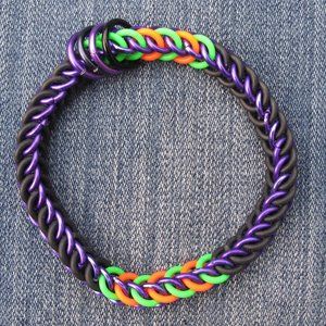 CHAINMAIL STRETCH BRACELET - HALF PERSIAN WEAVE